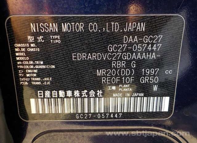 
								NISSAN SERENA 2020/7 XV full									