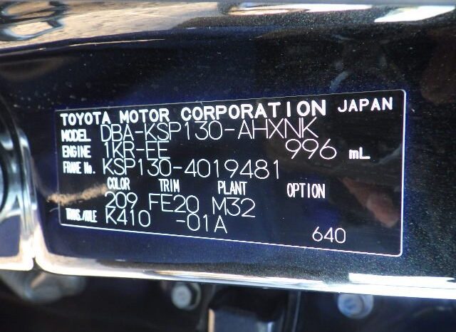 
								TOYOTA VITZ full									