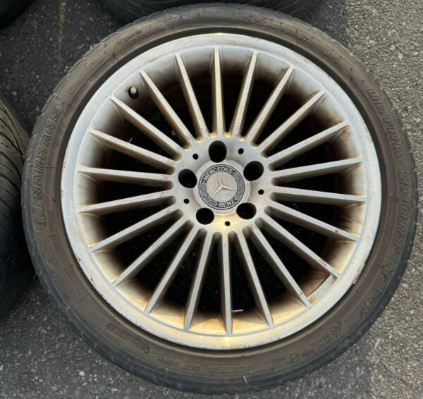 SL R230 AMG Genuine 18 inch Wheels 4pcs 8.5/9.5J-18 PCD112 5 Holes +30/+28 Hub 66.5 A2304011502 A2194011402 Mercedes-Benz - Image 6