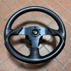 MOMO Steering Wheel TYP D36 KBA 70101 Genuine Leather Vintage Rare Used Good Condition Vintage Car