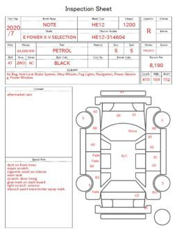 NISSAN NOTE 2020/7 E POWER X V SELECTION