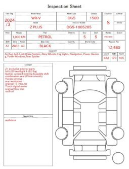 
										HONDA WR-V 2024/3 Z PLUS full									