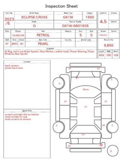 
										MITSUBISHI ECLIPSE CROSS 2023/6 G full									